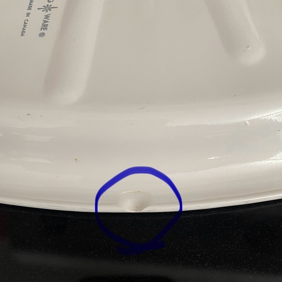 Corning Ware Blue Cornflower Meat Platter 16” - Picture 5 of 10